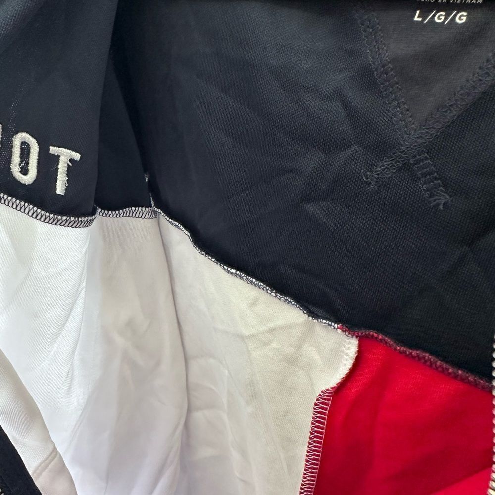 ⭐️Womens Tommy Hilfiger Sport Color Block Logo‎ Zip Front Hoodie - Picture 3 of 7